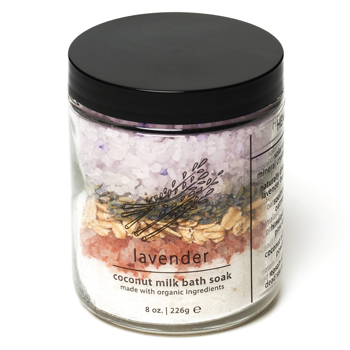 Coconut Milk Bath Soak-Lavender