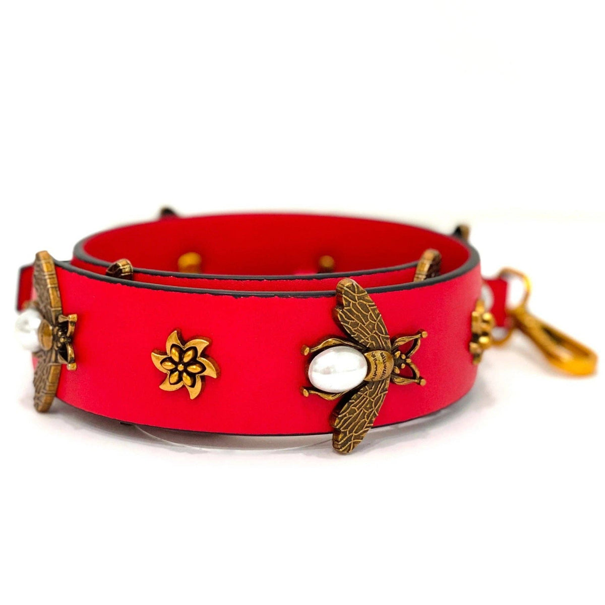 Bee Fabulous Strap-Red