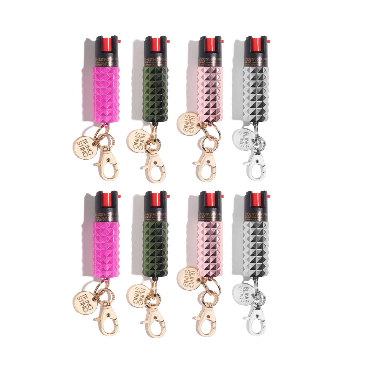 BS3 2020 | Assorted Metallic Studded Pepper Sprays