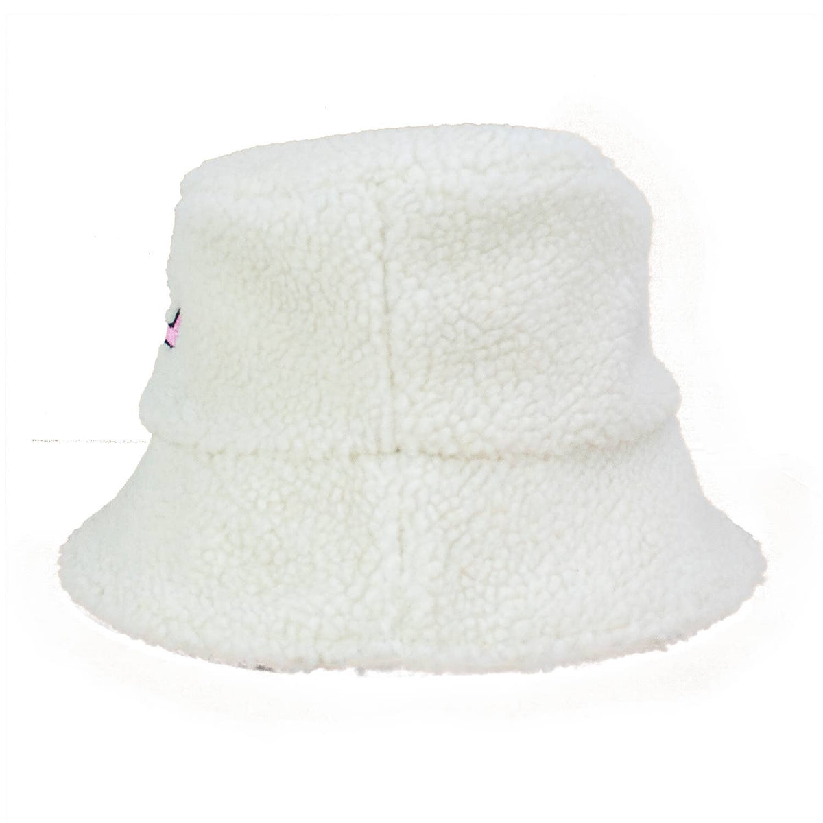 Pink Bear Polyester Bucket Hat