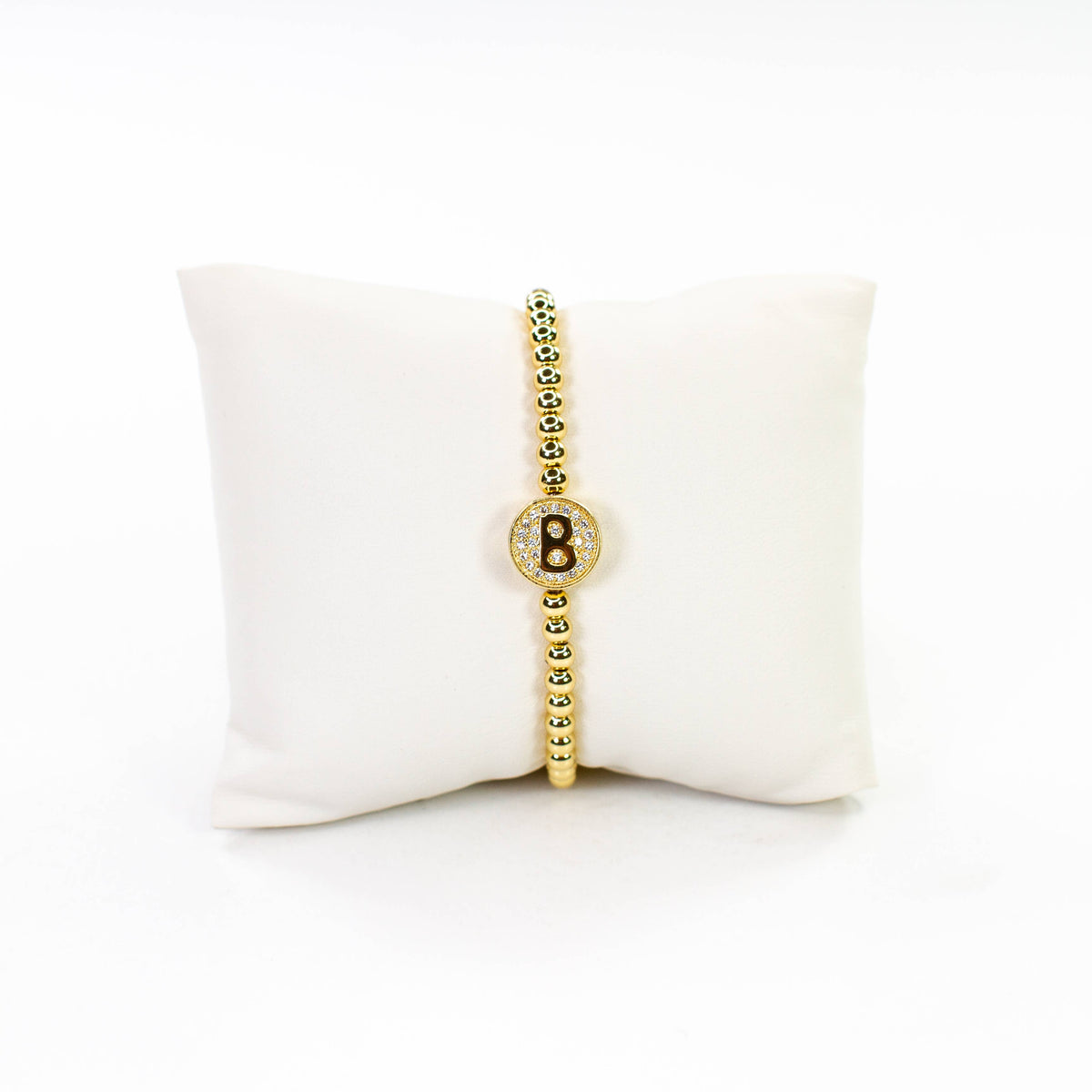 Initial Simulated Diamond Bracelet: T