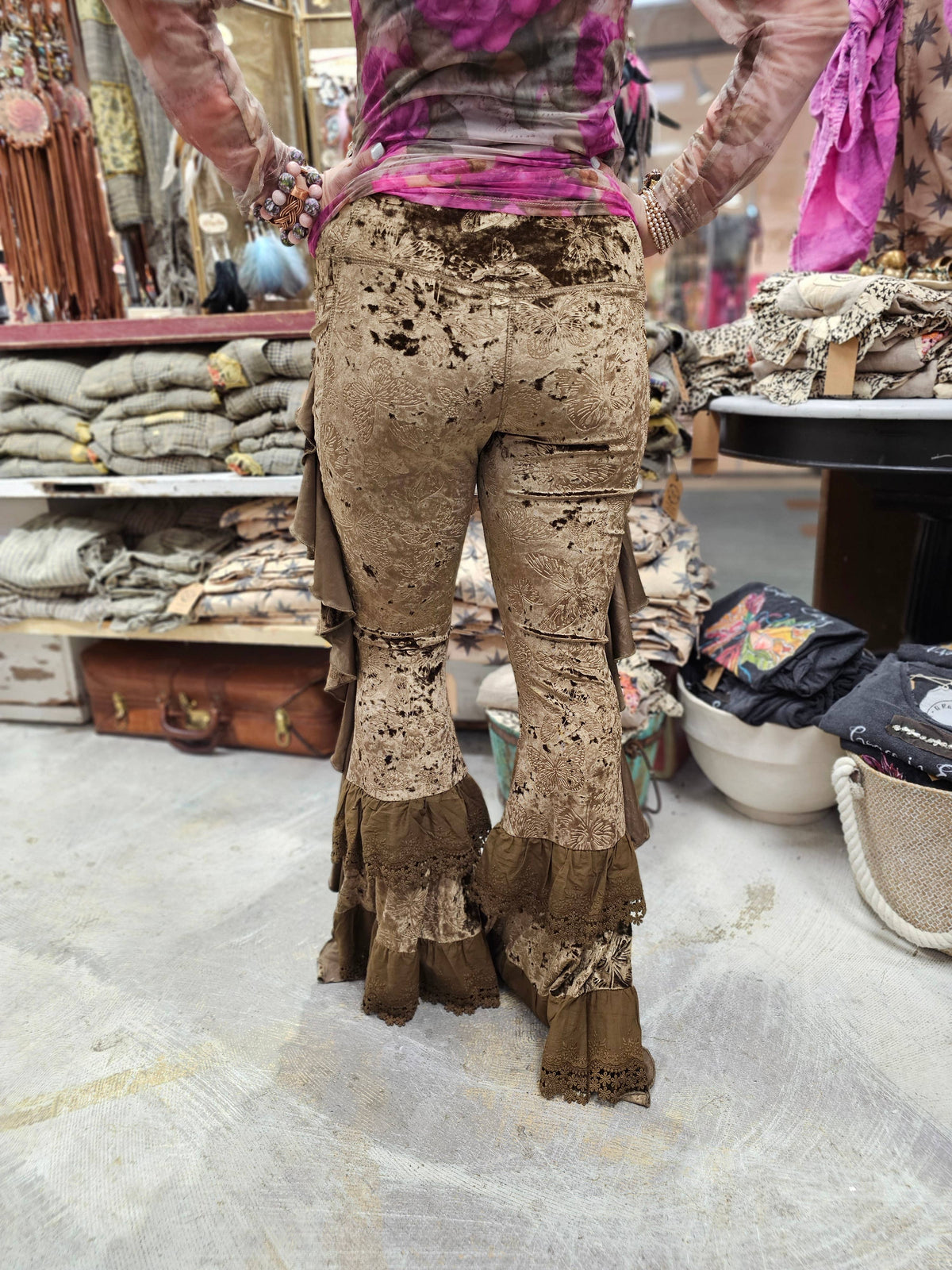 Velvet Butterfly Leggings