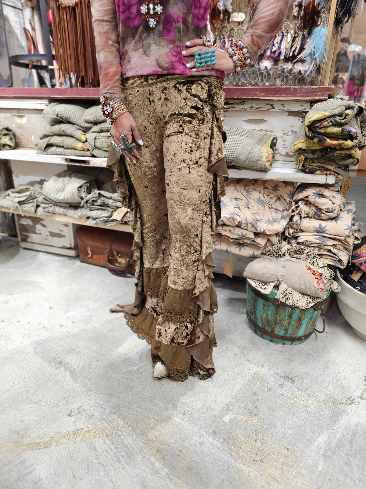 Velvet Butterfly Leggings