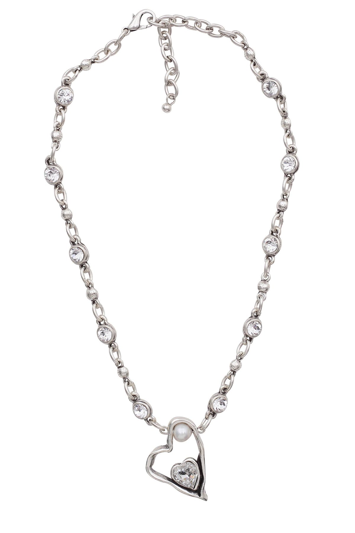 Handmade Pewter Necklace - 3851