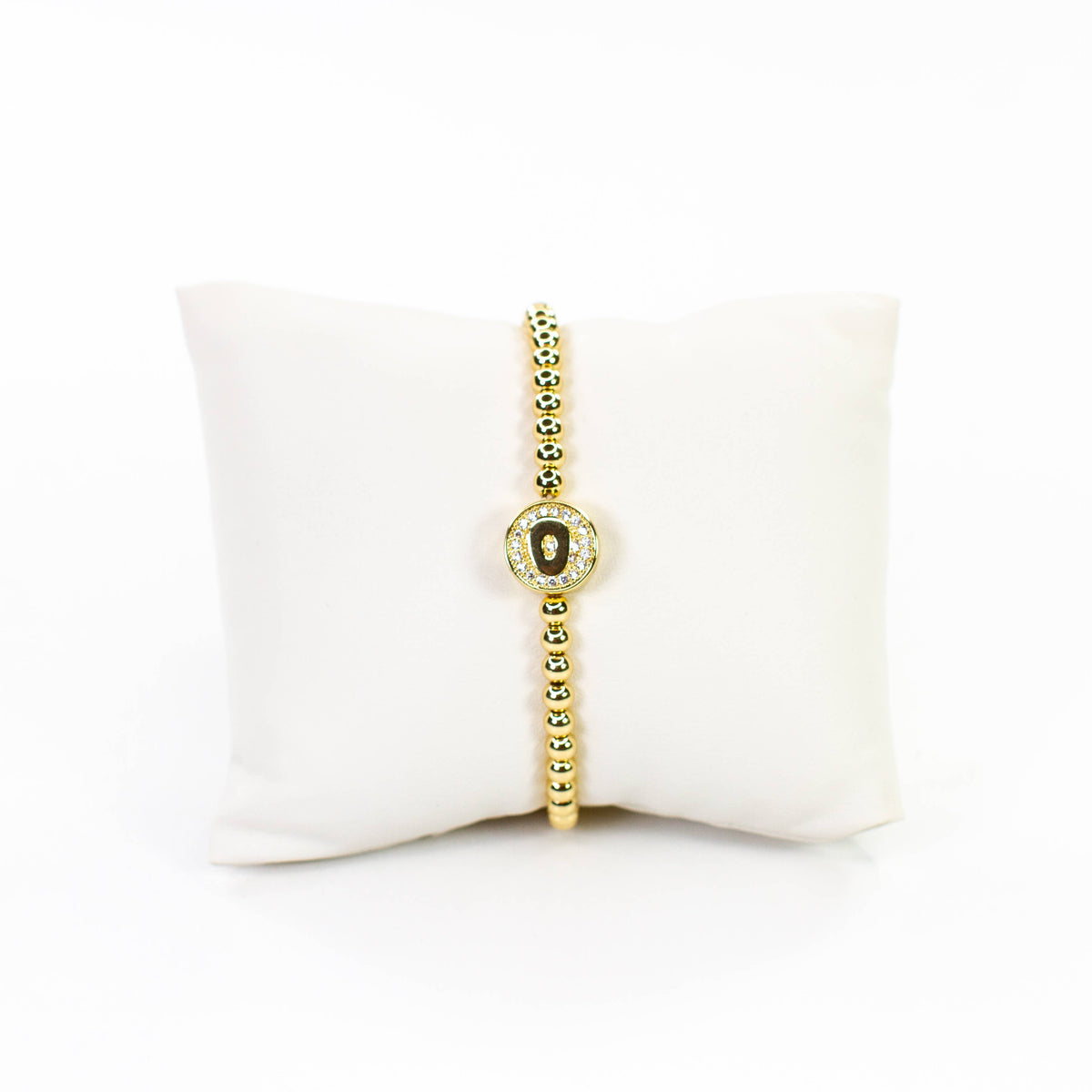 Initial Simulated Diamond Bracelet: E