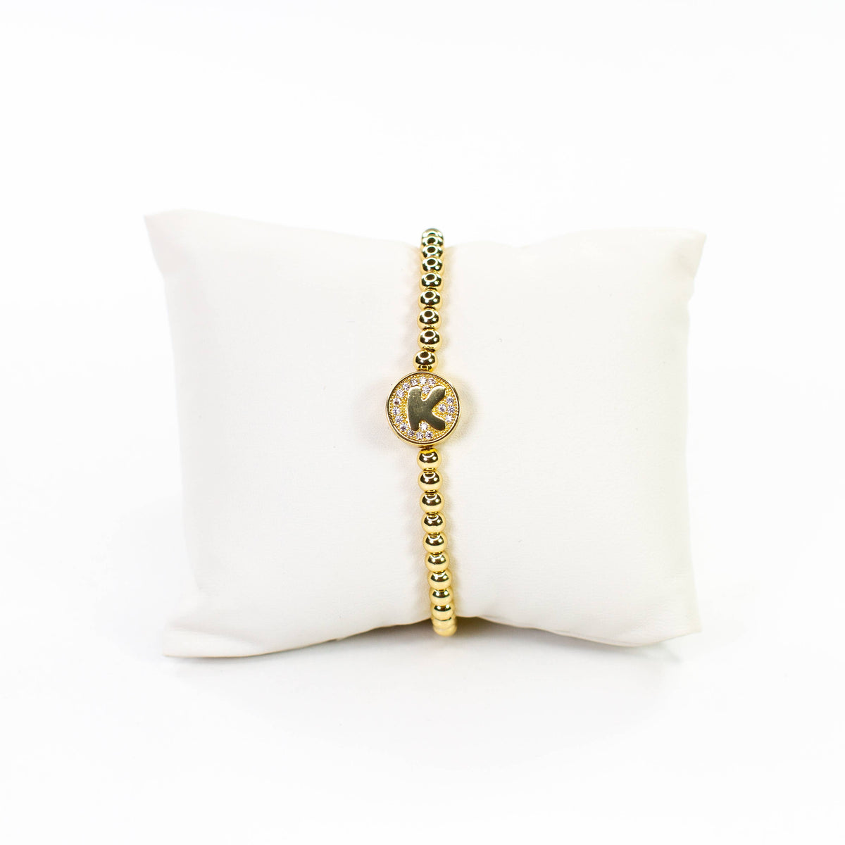 Initial Simulated Diamond Bracelet: T
