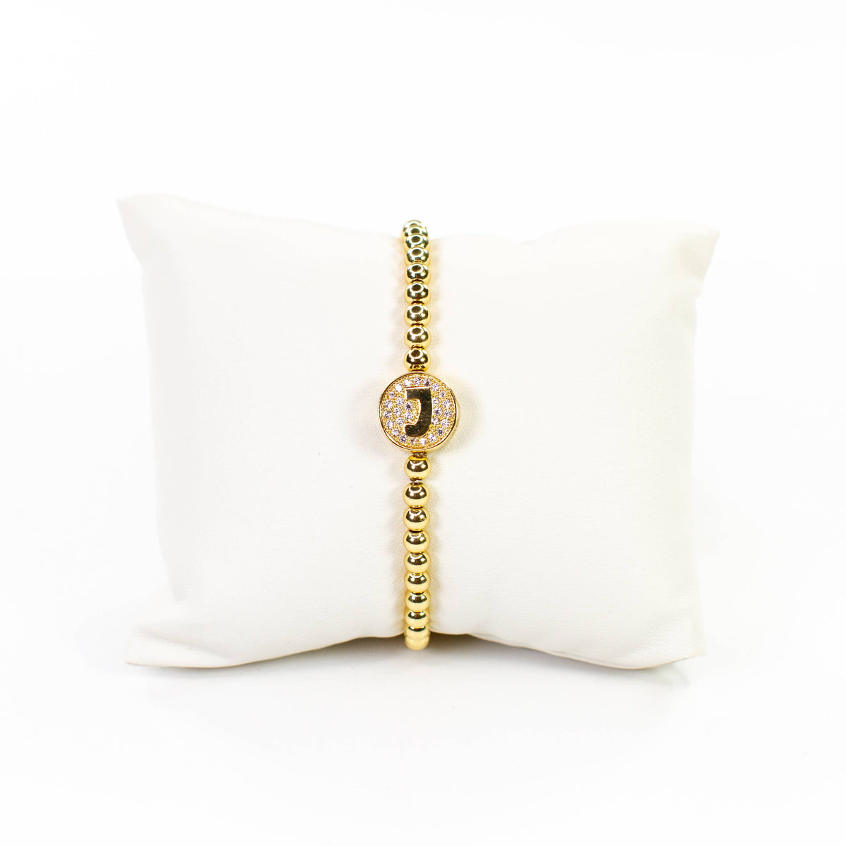 Initial Simulated Diamond Bracelet: T