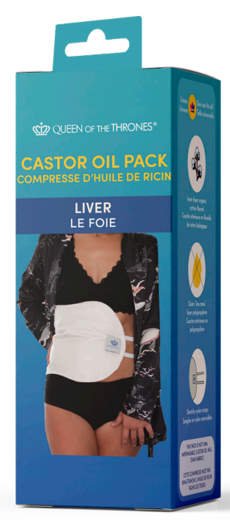 Original Organic Castor Oil Pack for Liver