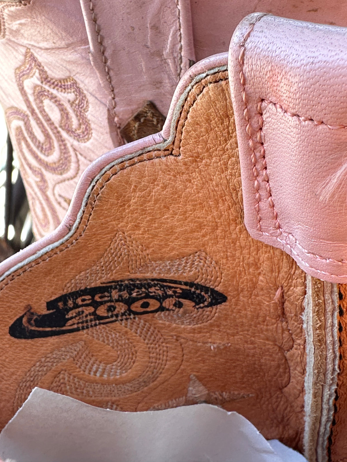 Resale Deals 1883 by Lucchese 2000 Brown/Pink Western Cowgirl Boots Size 9C