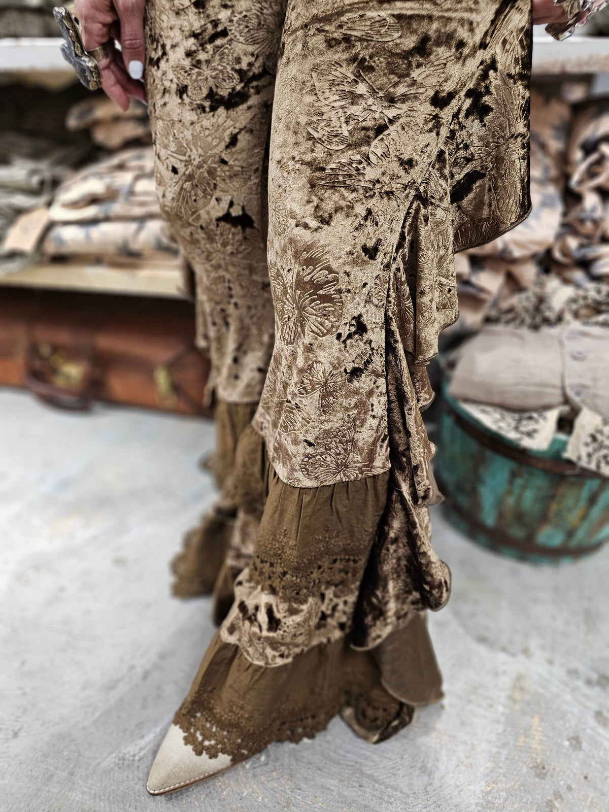 Velvet Butterfly Leggings