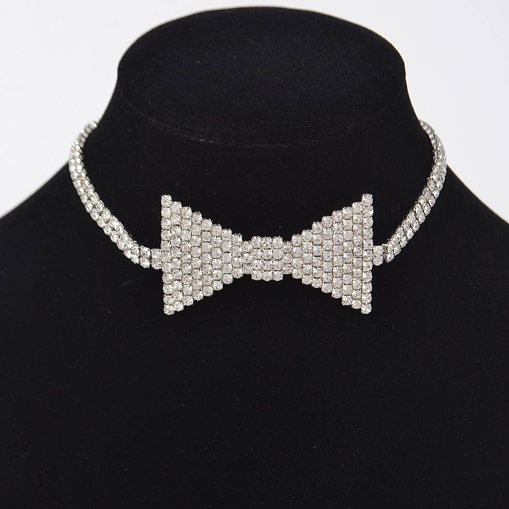 Bow Tie Collar Necklace