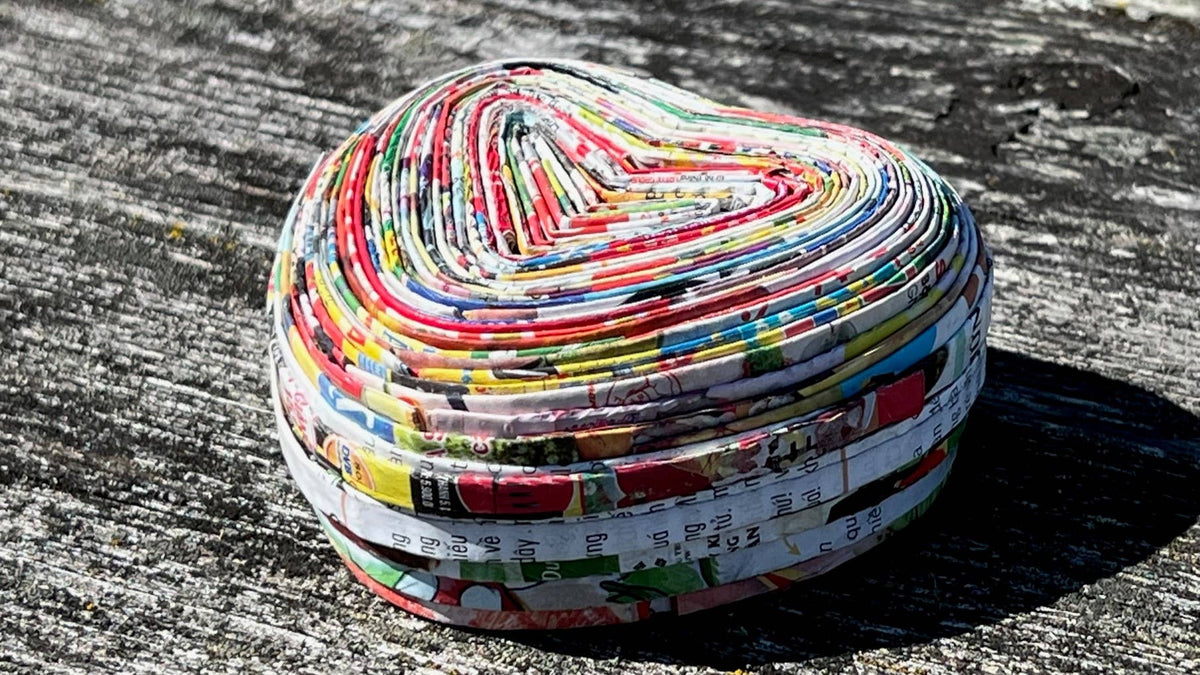 Heart Box  - Recycled Paper