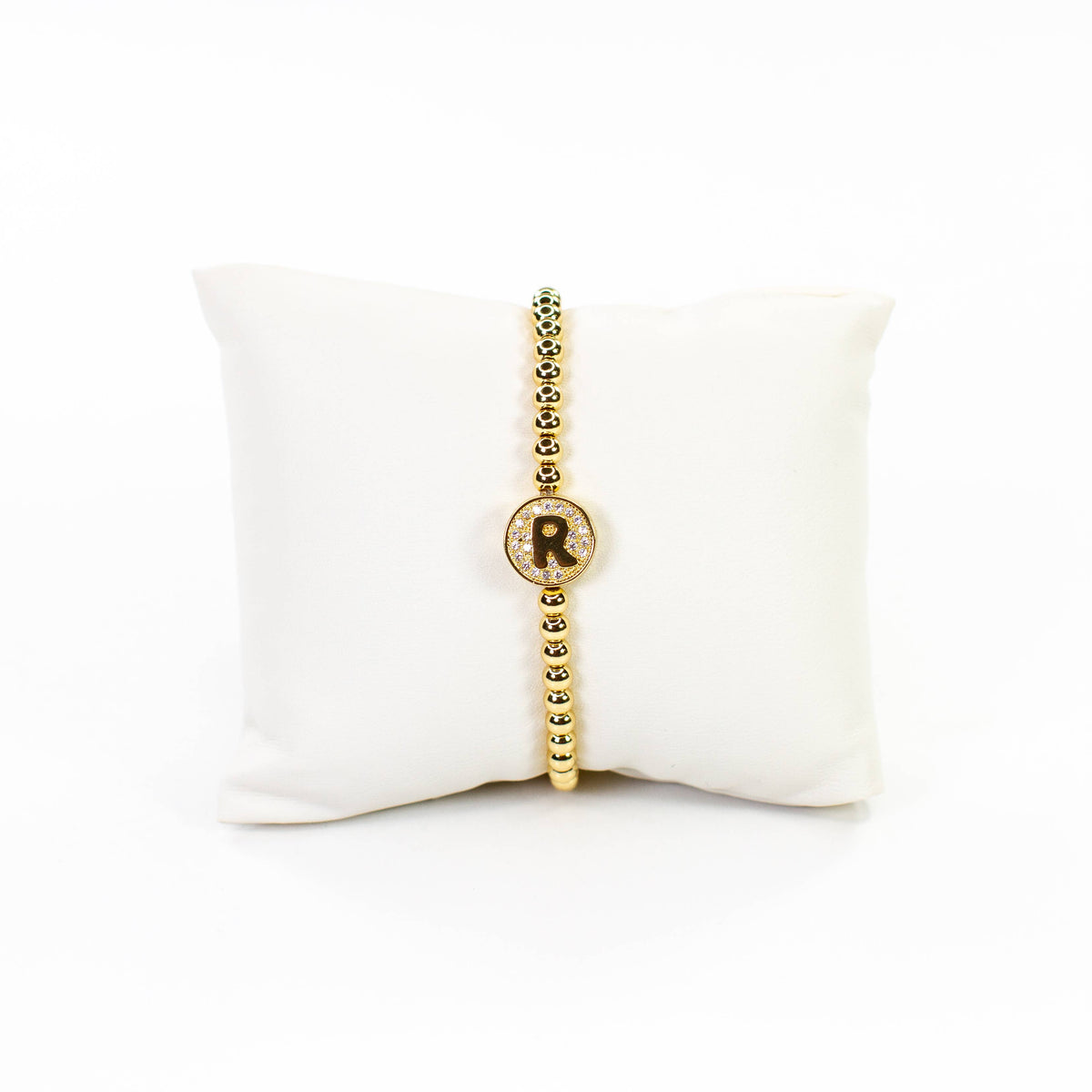 Initial Simulated Diamond Bracelet: E