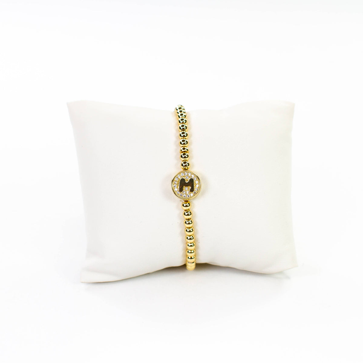 Initial Simulated Diamond Bracelet: E