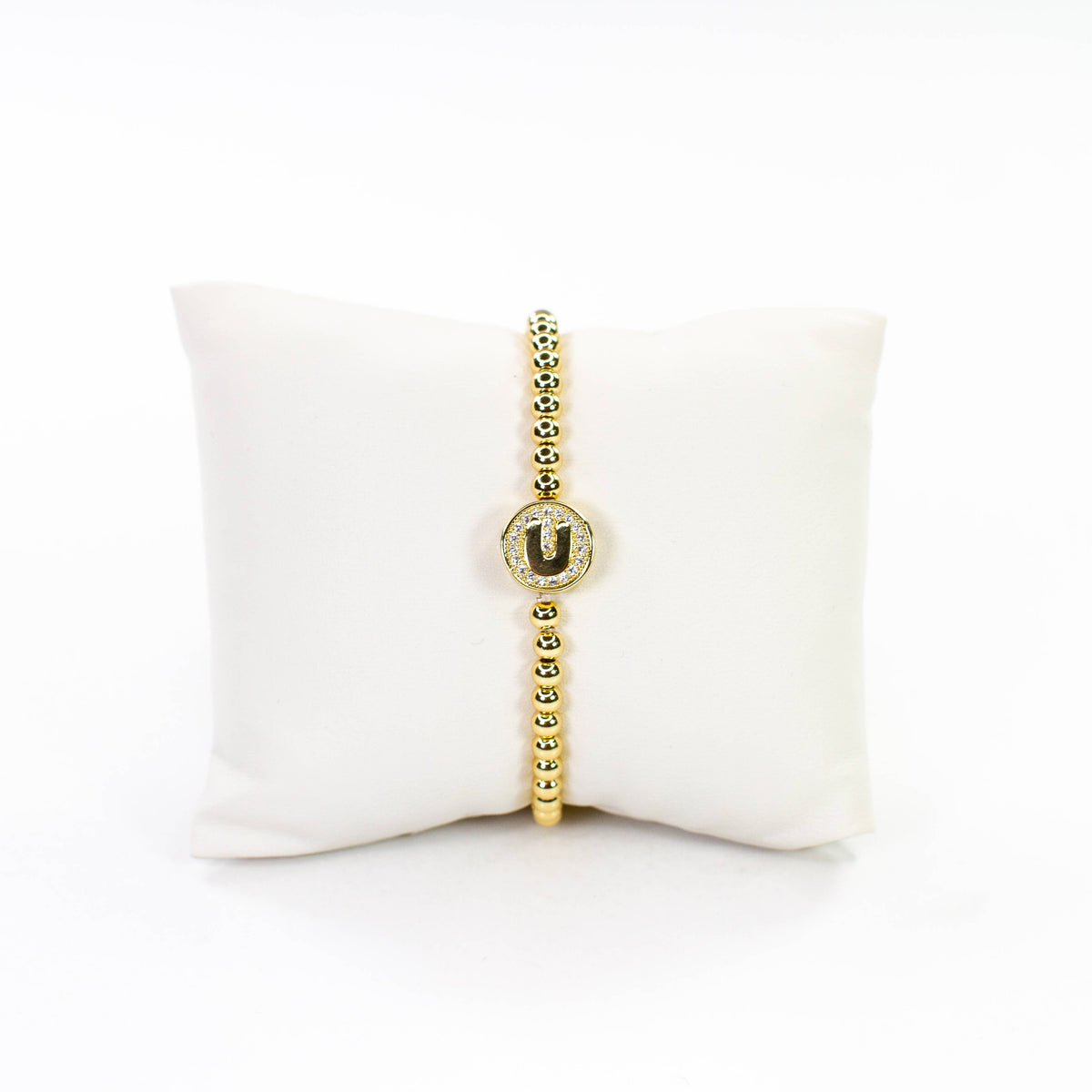 Initial Simulated Diamond Bracelet: E