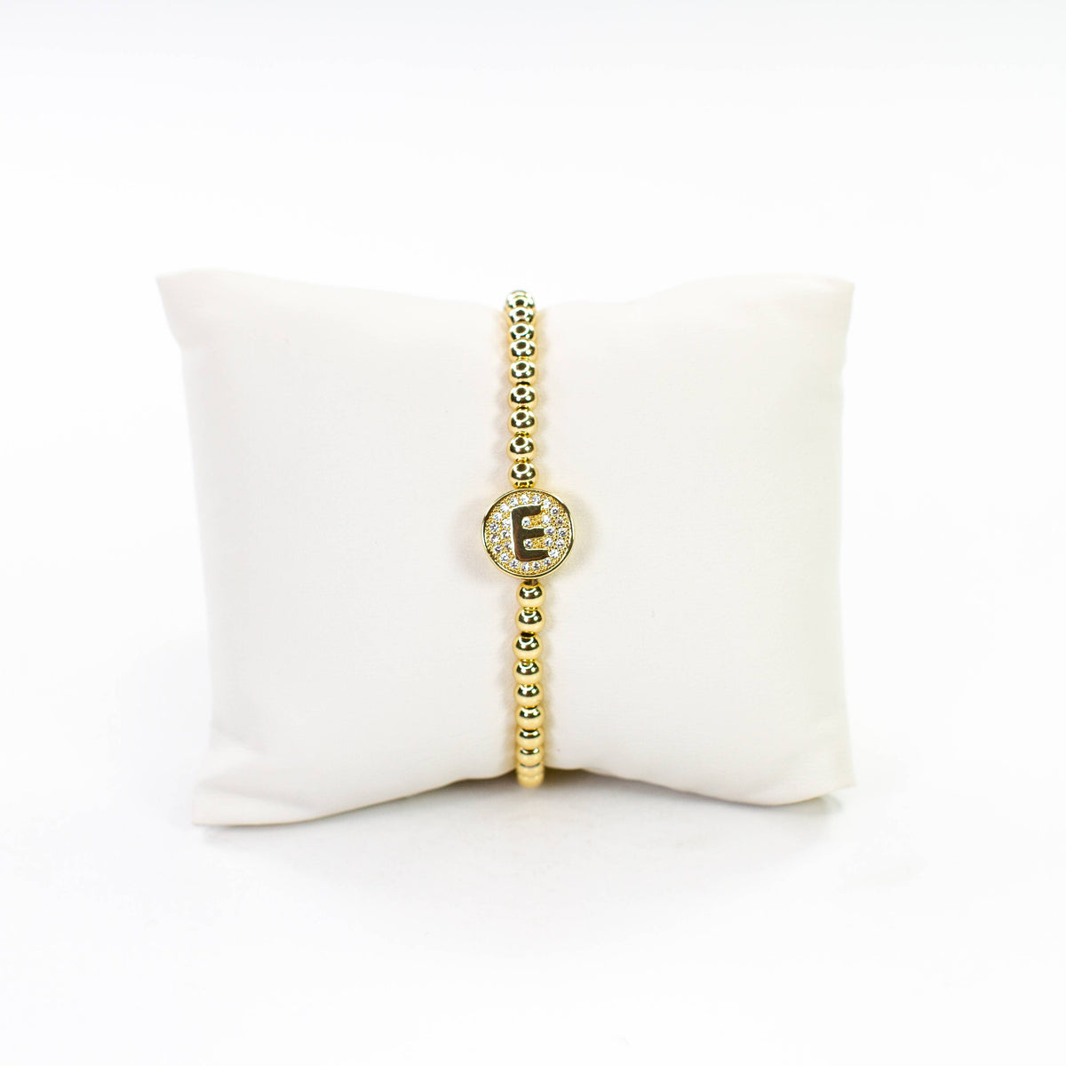 Initial Simulated Diamond Bracelet: T