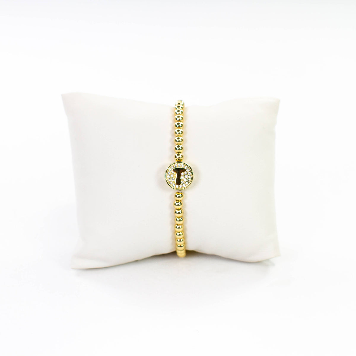 Initial Simulated Diamond Bracelet: E