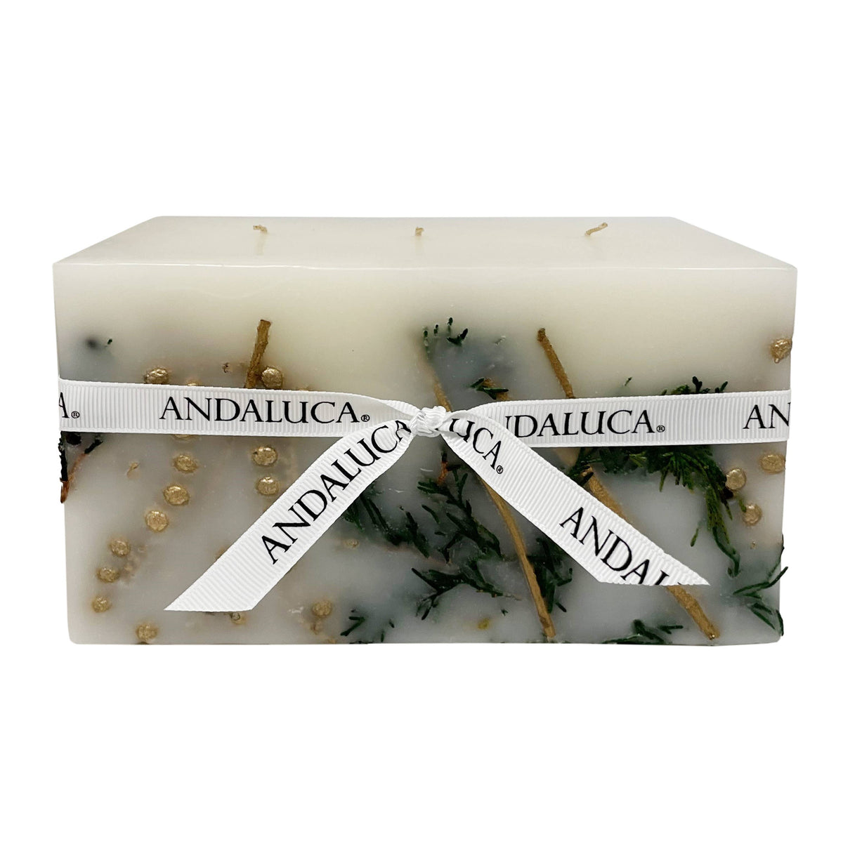 Evergreen Pine 3 Wick Brick Botanical Candle