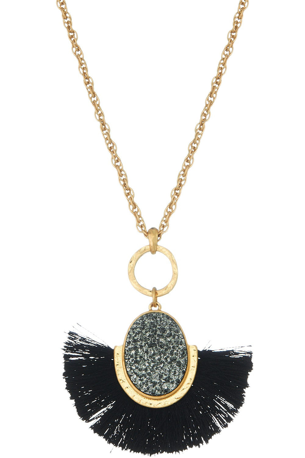 Druzy Pendant