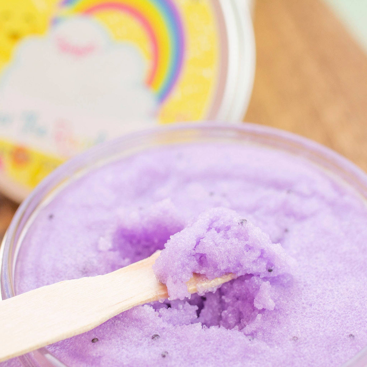 Over The Rainbow whipped sugar scrub - Natural oils