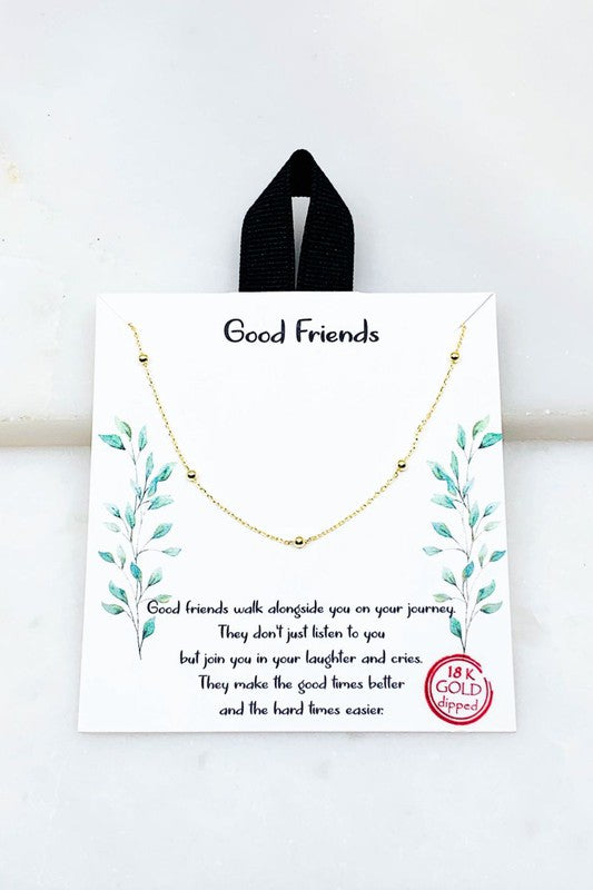 Good Friends Necklace