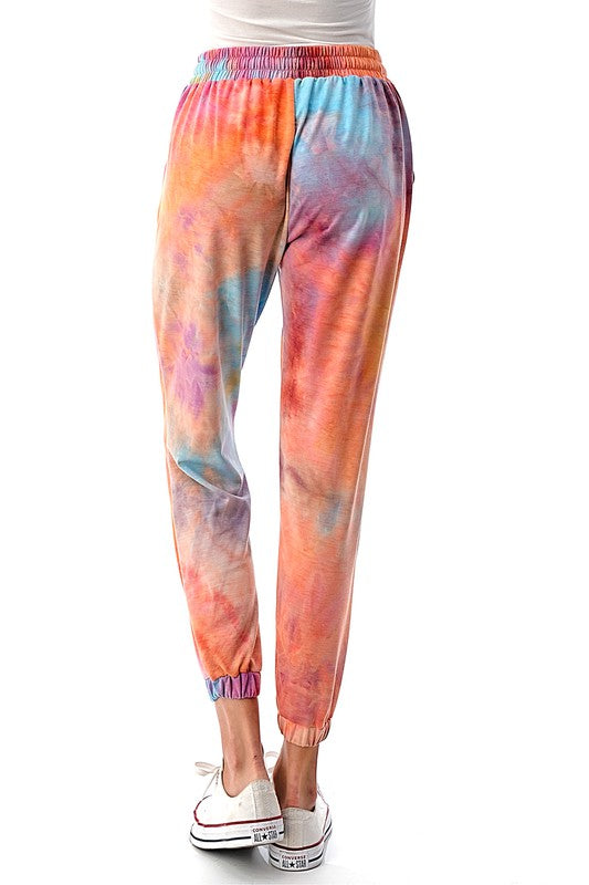 Double Rainbow Tie Dye Sweats