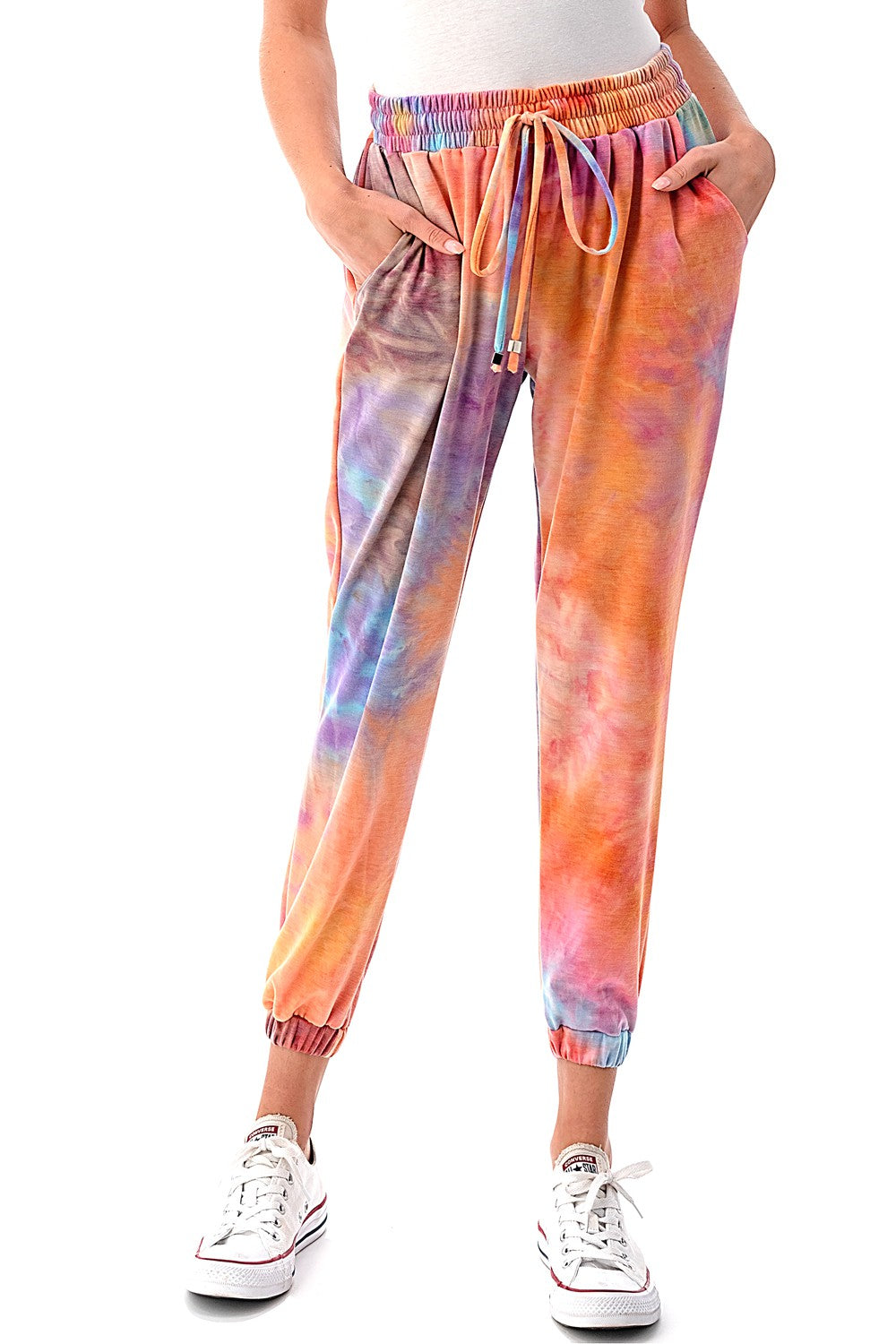 Double Rainbow Tie Dye Sweats