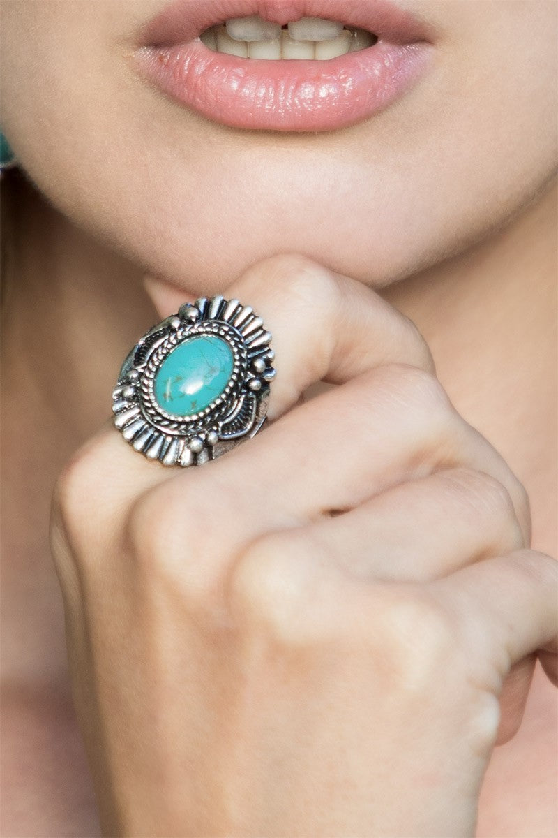 Wester Boho Girl Ring