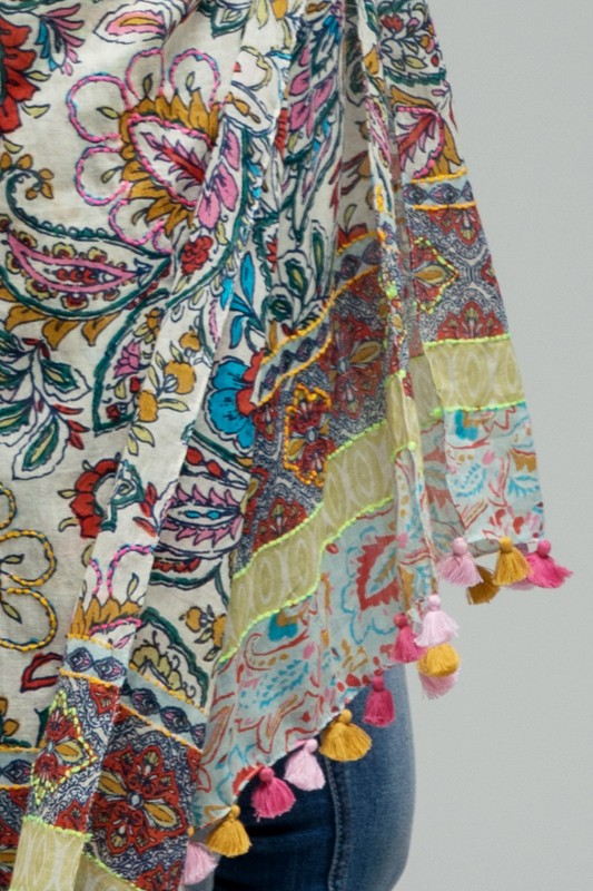 Intricate Jacobean Kimono