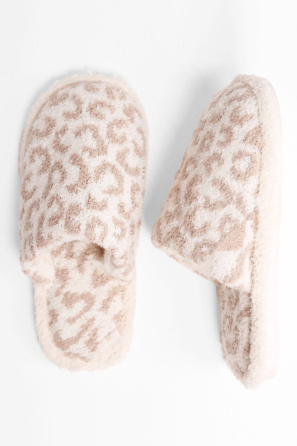 Leopard Print Soft Home Indoor Floor Slippers/Choose Color