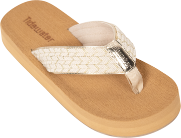 Tidewater Sandals Flip Flops North Beach Gold