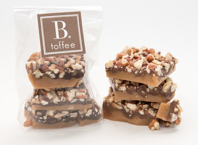 B. Toffee 4oz Individual Pieces-Milk