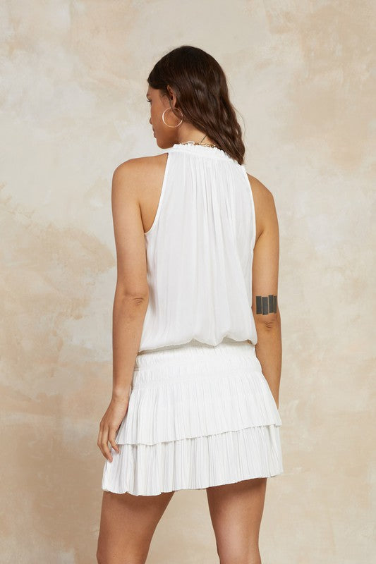 The Birch Dress-White