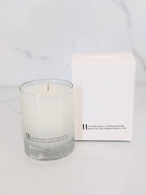 Roasted Chestnuts + Rum Votive