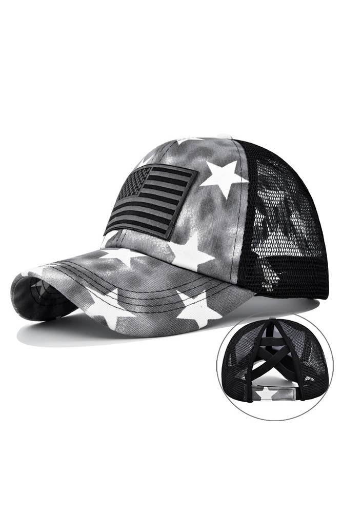 America Flag Embroidered Baseball Cap