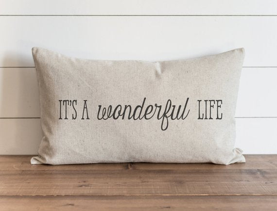 It's A Wonderful Life Pillow