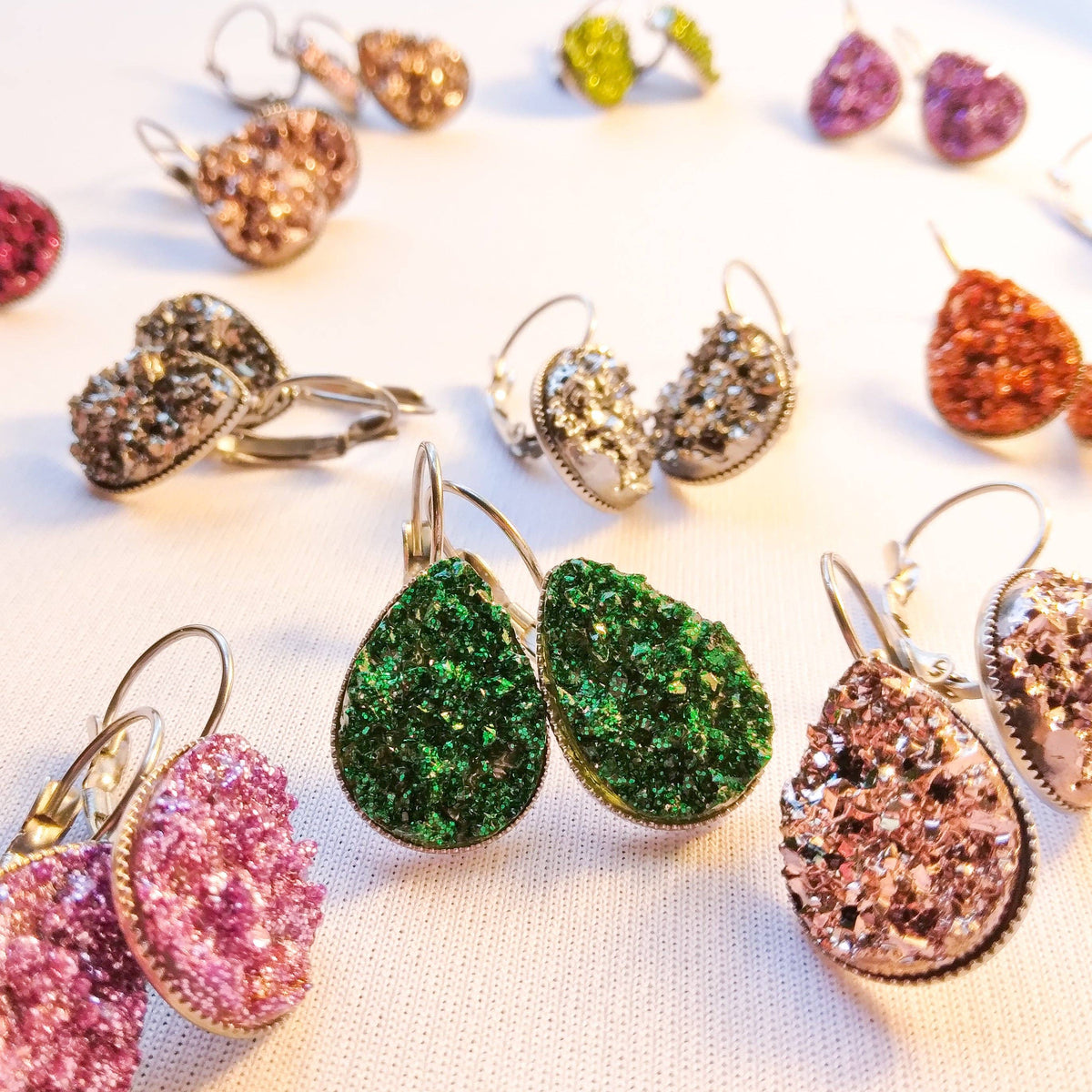 Teardrop Sparkle Dangles