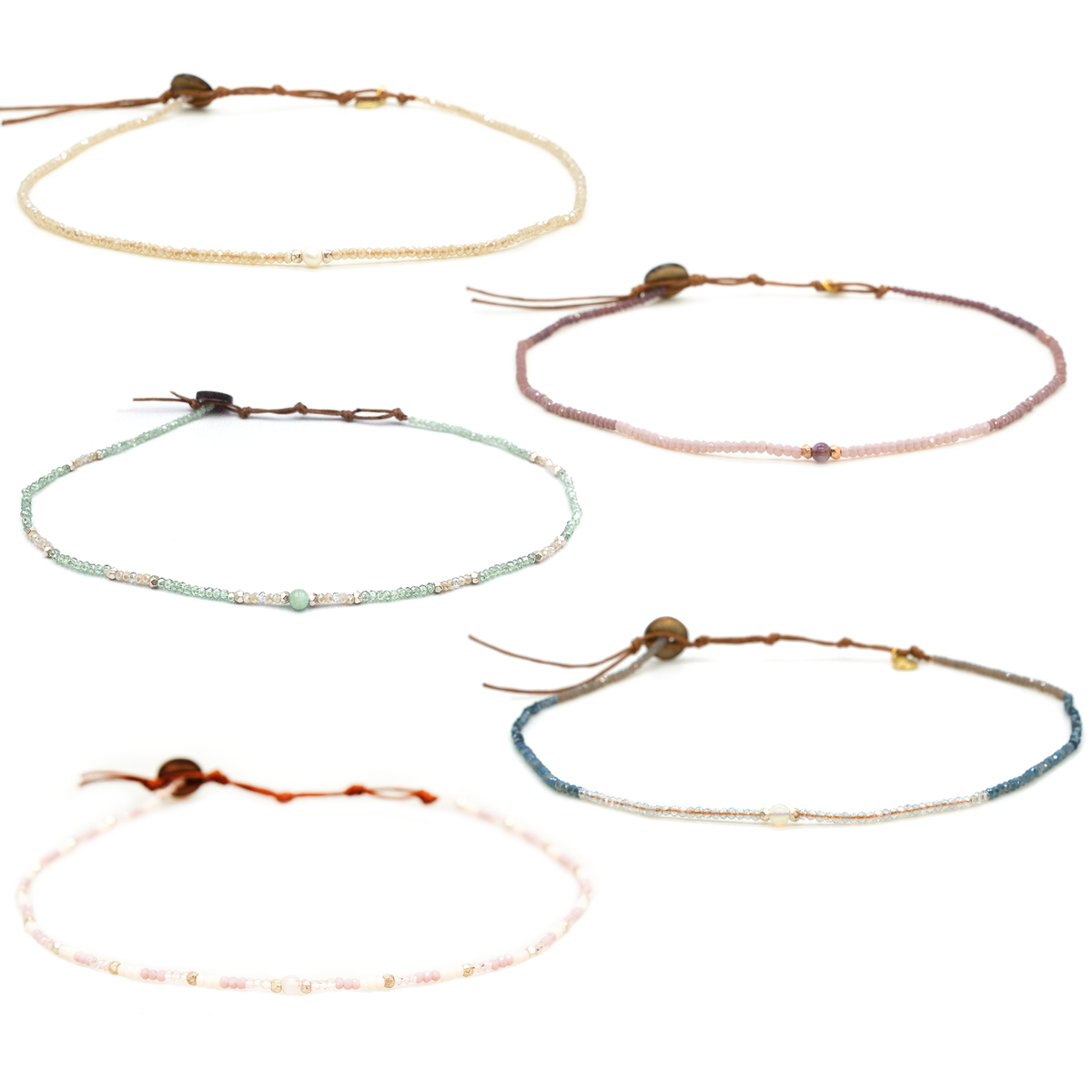 Goddess Crystal Stone Necklaces