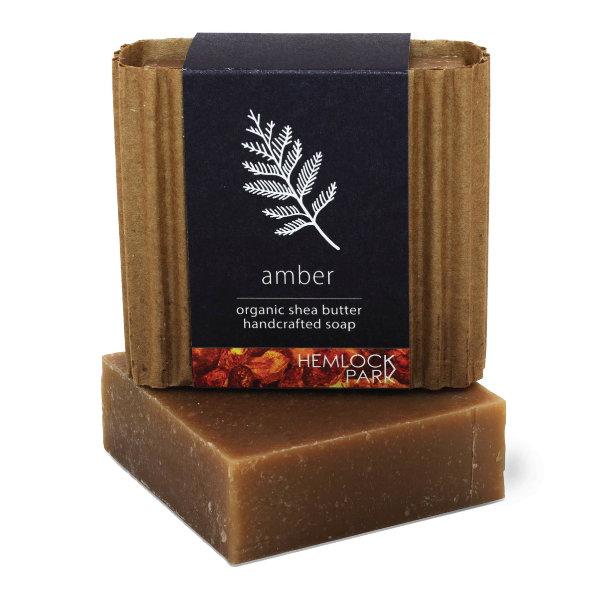Organic Shea Butter Soap-amber