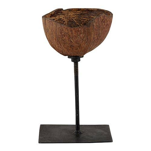 Coconut Shell On Stand