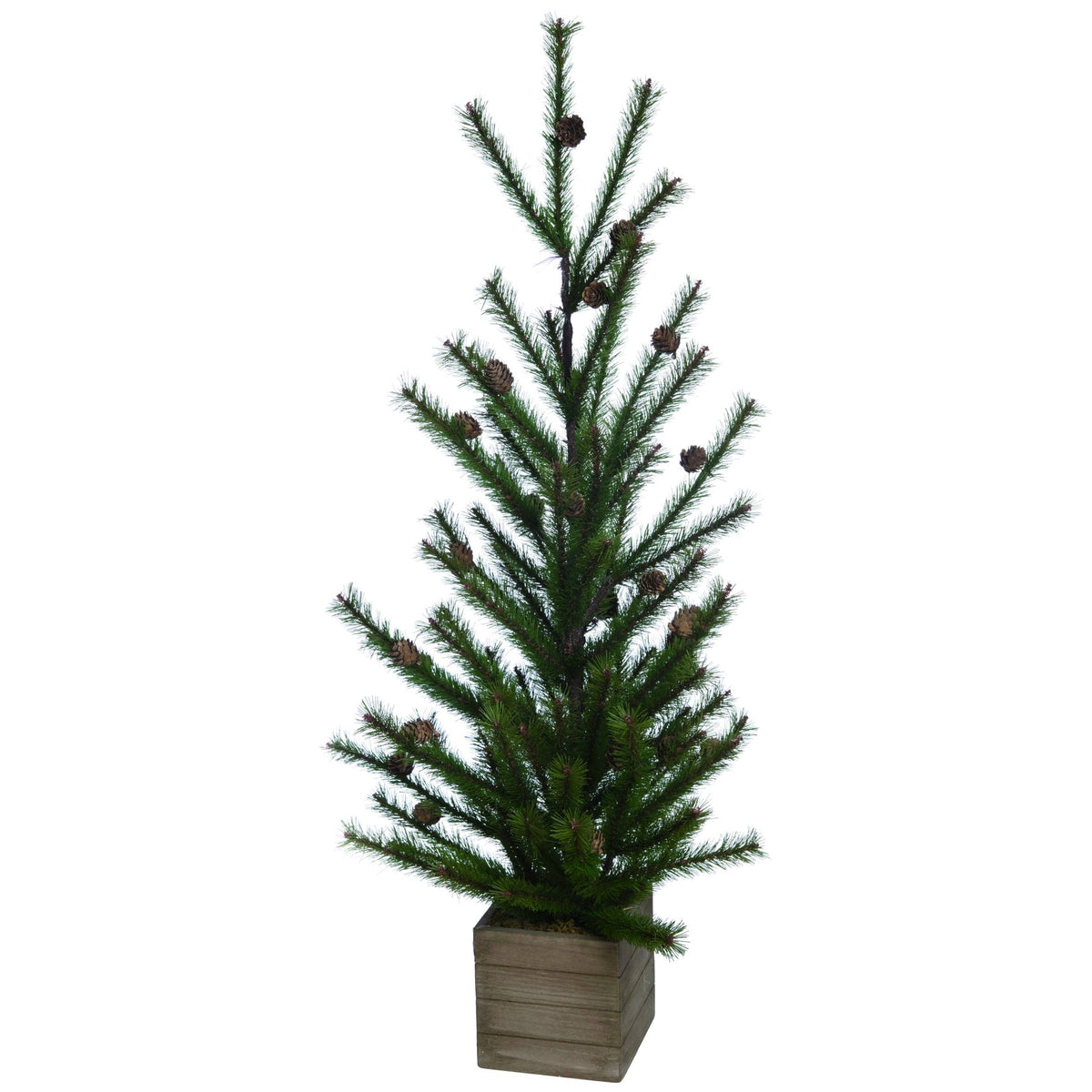Artificial 36 in. Green Christmas Tree with Container