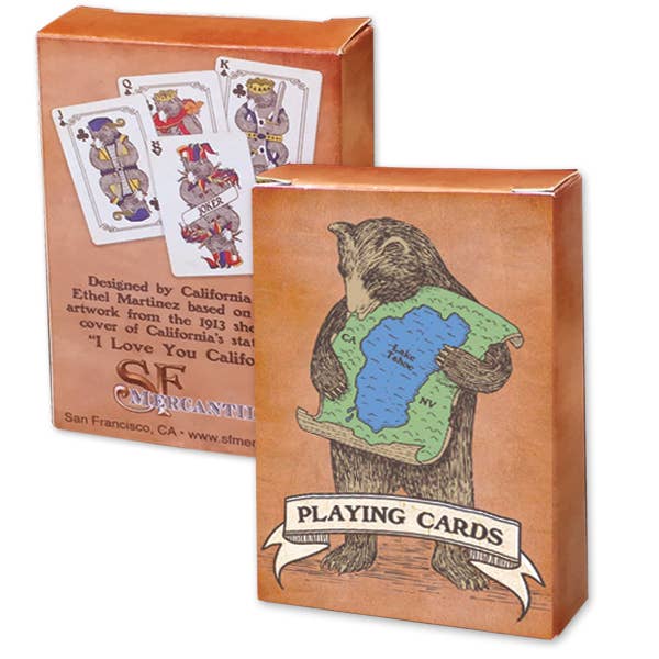 Lake Tahoe Bear Playing Cards
