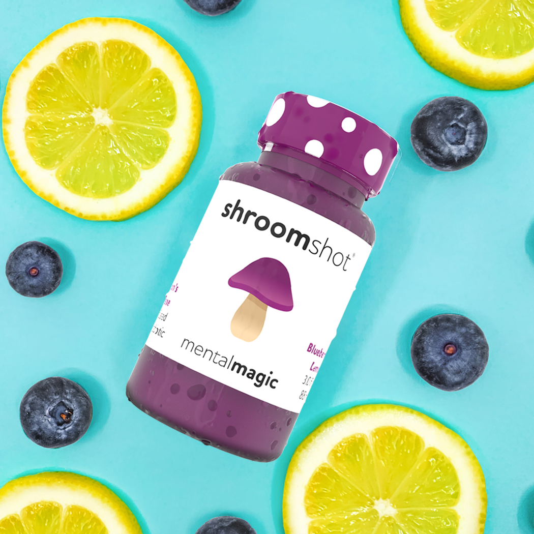 Blueberry Lemon Focus Shot w/ Lion's Mane Mushroom