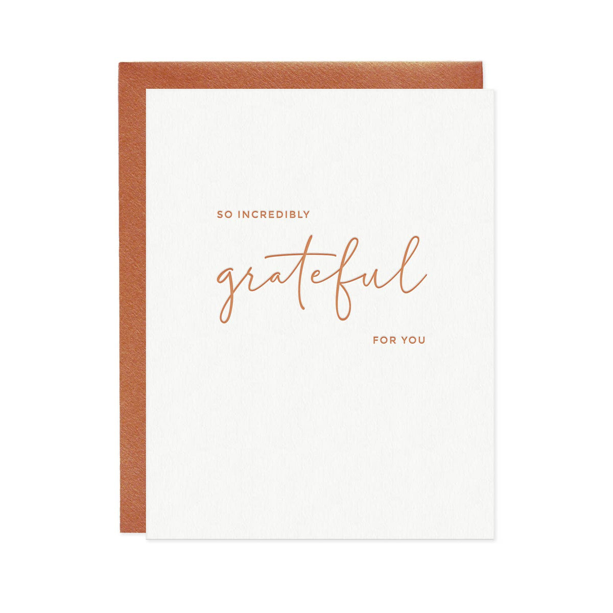 Grateful For You Card