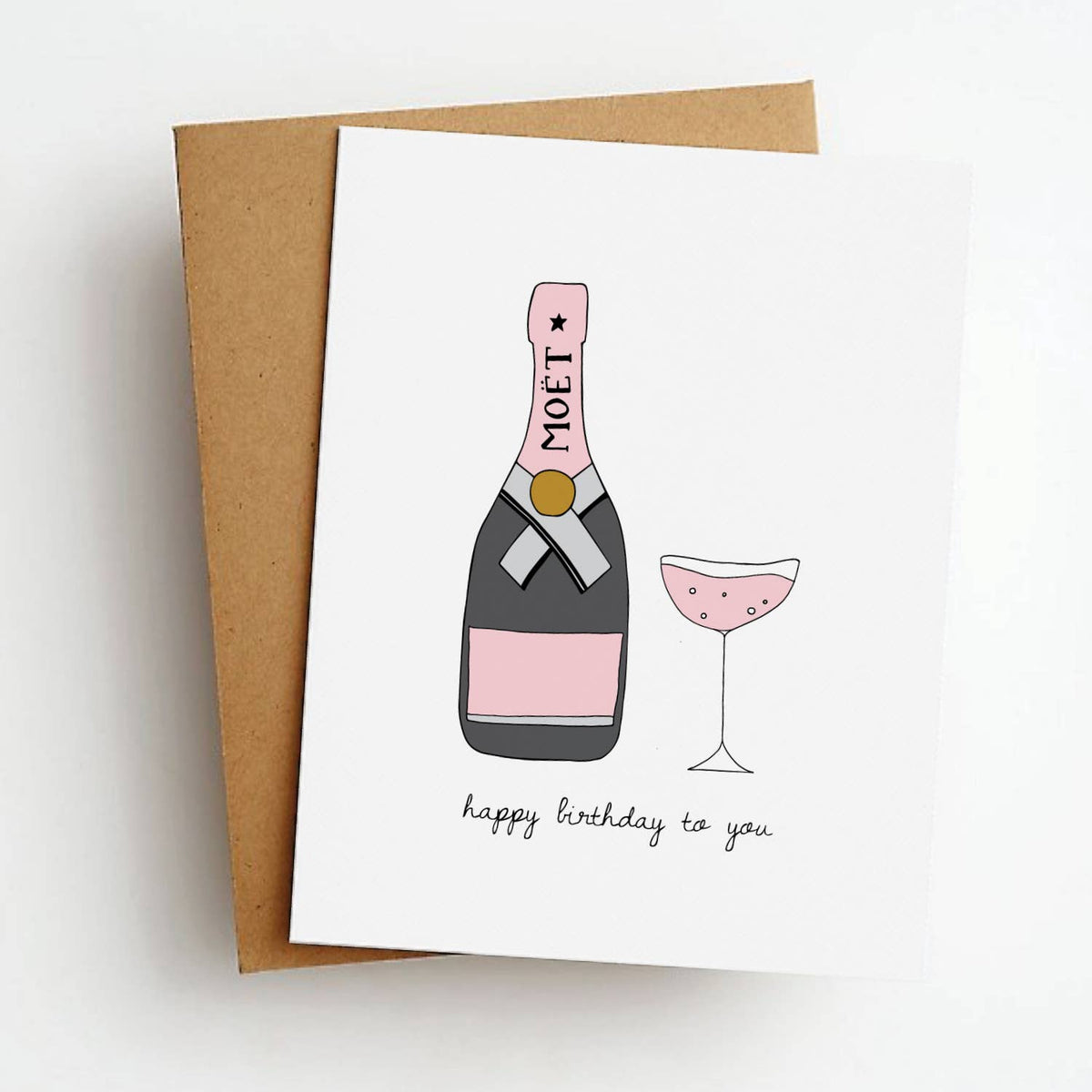 Moet  Champagne Birthday