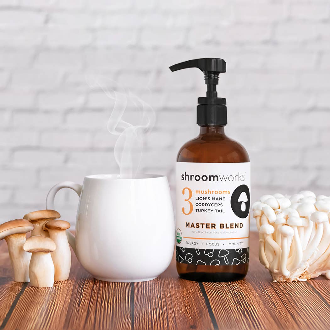 Mushroom Coffee (Barista Pump)- Energy, Focus, Immunity