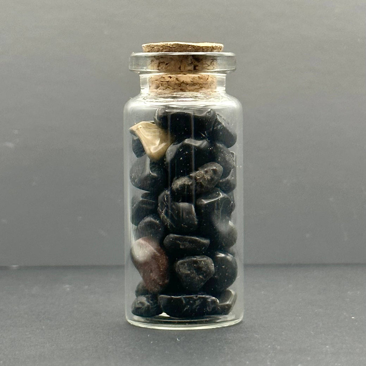 Protection | Black Onyx Crystal Chips 10ml Vial