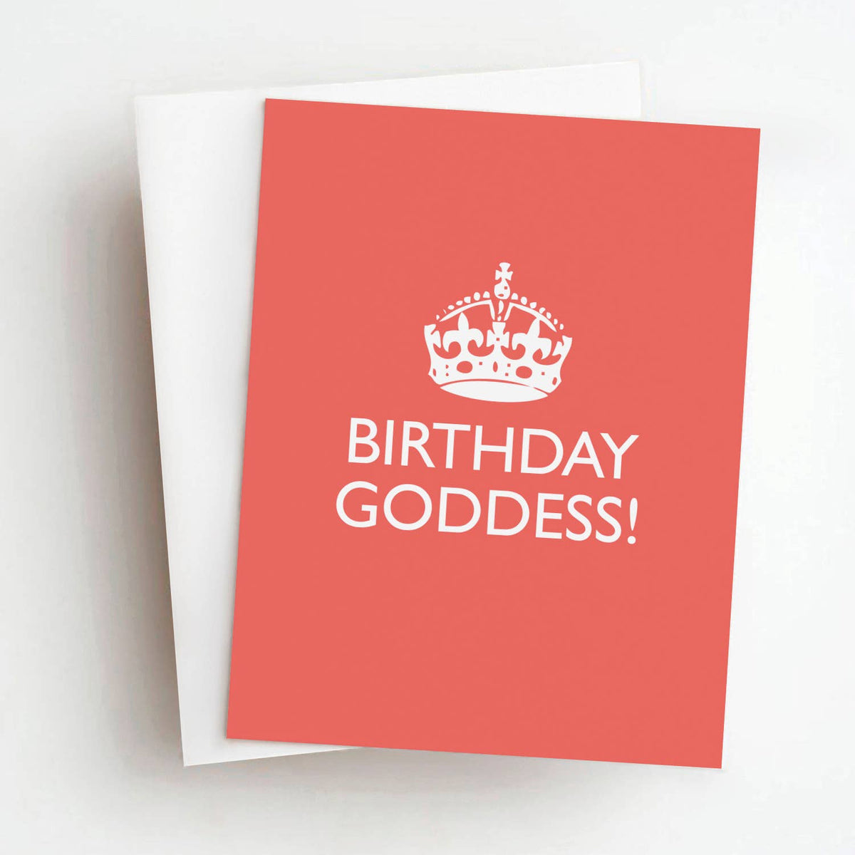 Birthdday Goddess Card