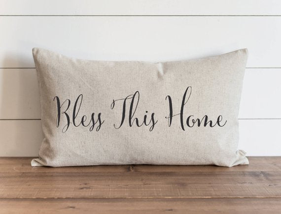 Bless This Home Pillow