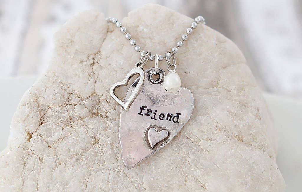 Friend Heart Necklace